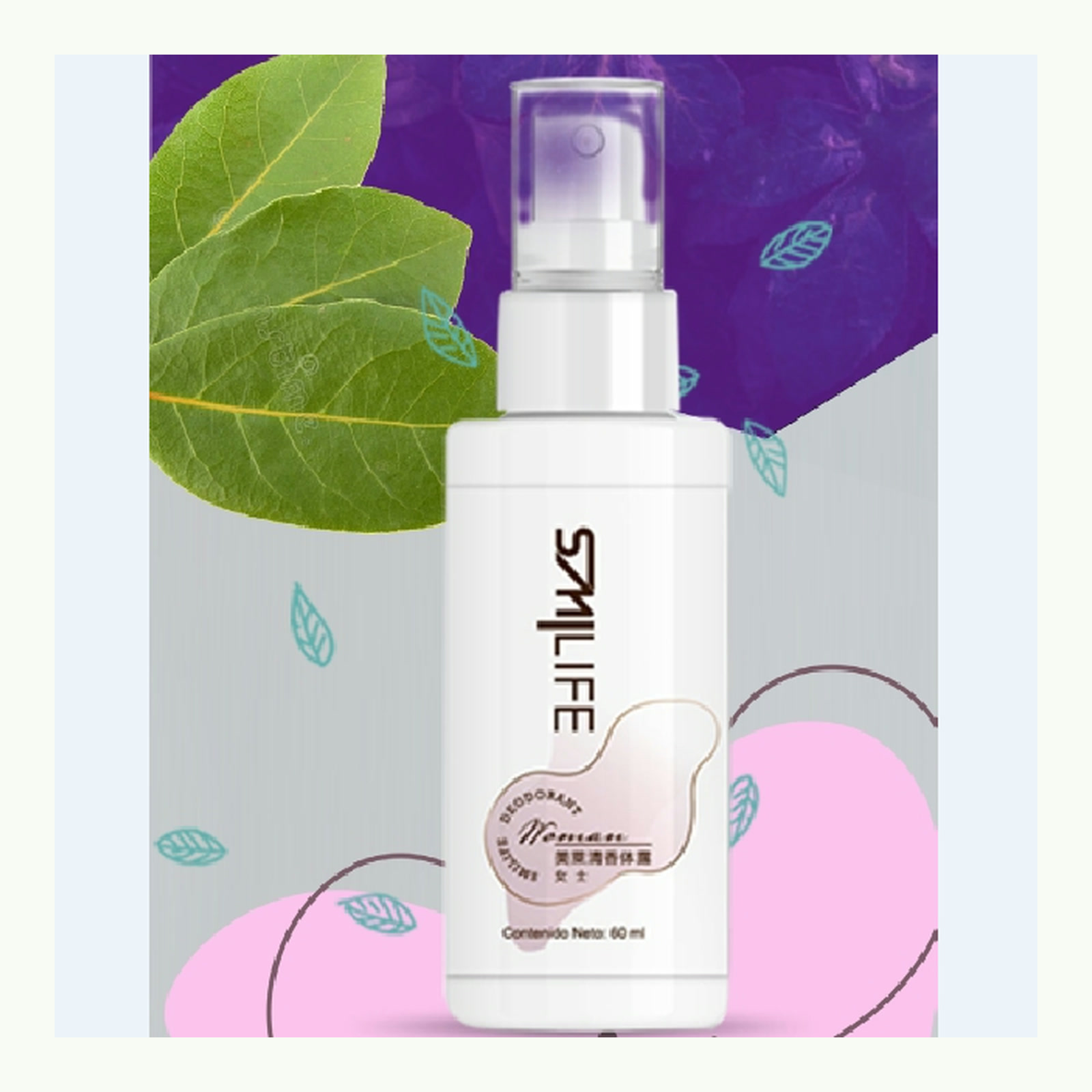 Producto y presentación: Desodorante para Dama HGW