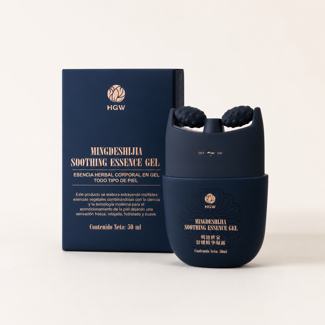 Producto y presentación: Gel Herbal Mingdeshijia HGW