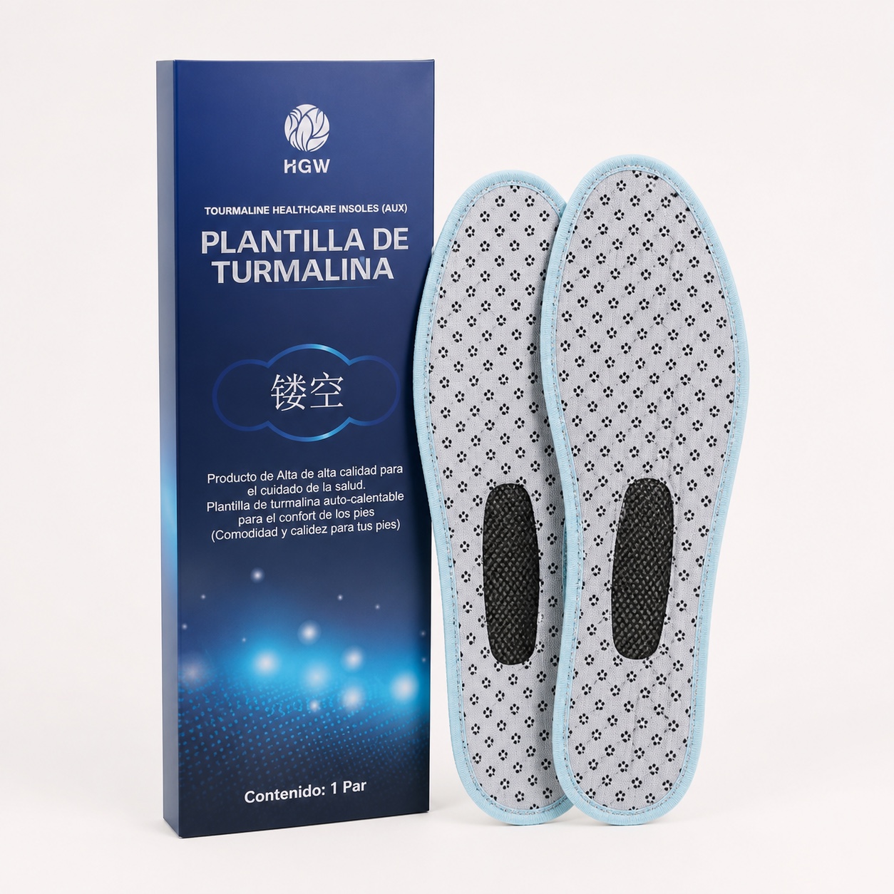 Producto y presentación: Plantillas de Turmalina HGW