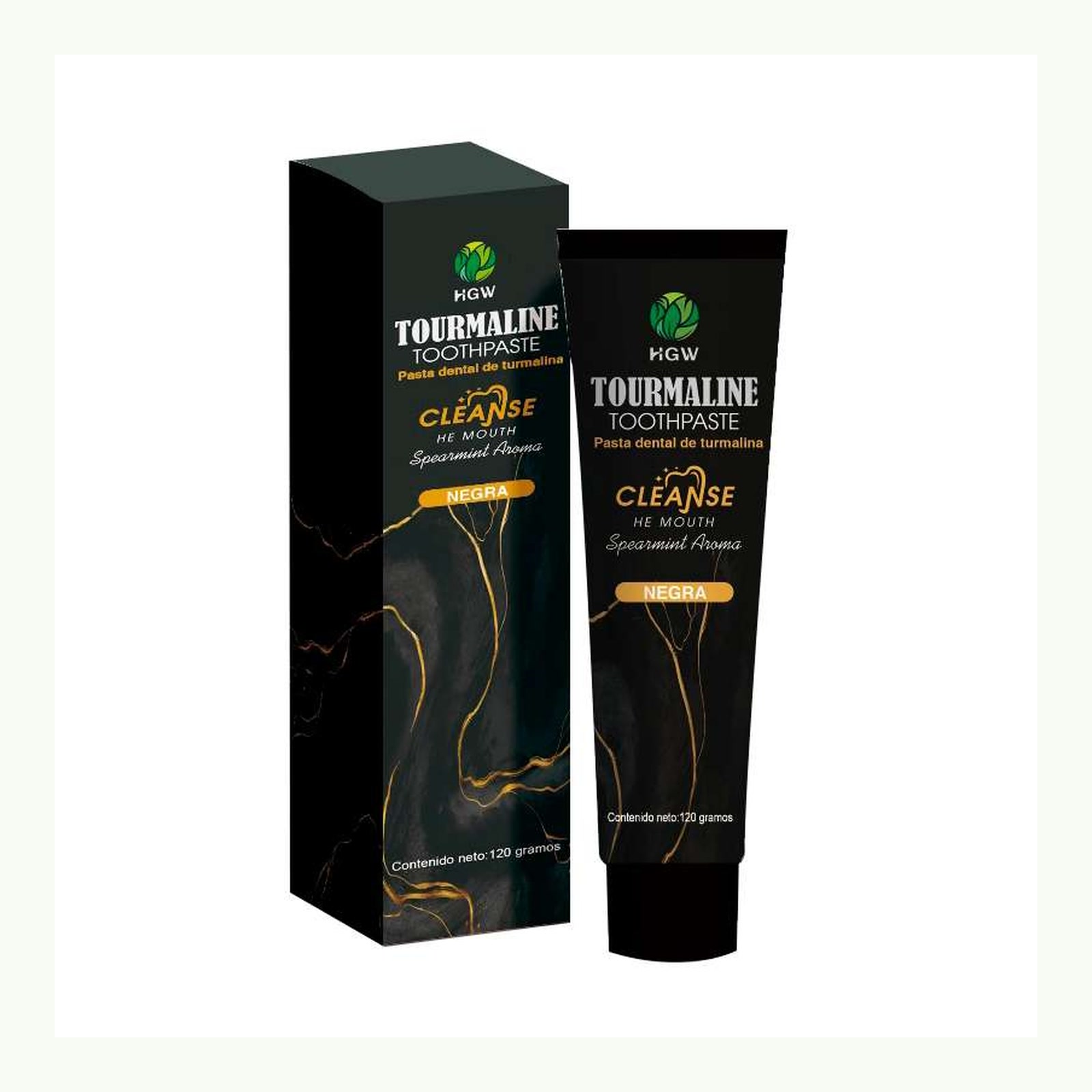Crema Dental Turmalina Negra HGW