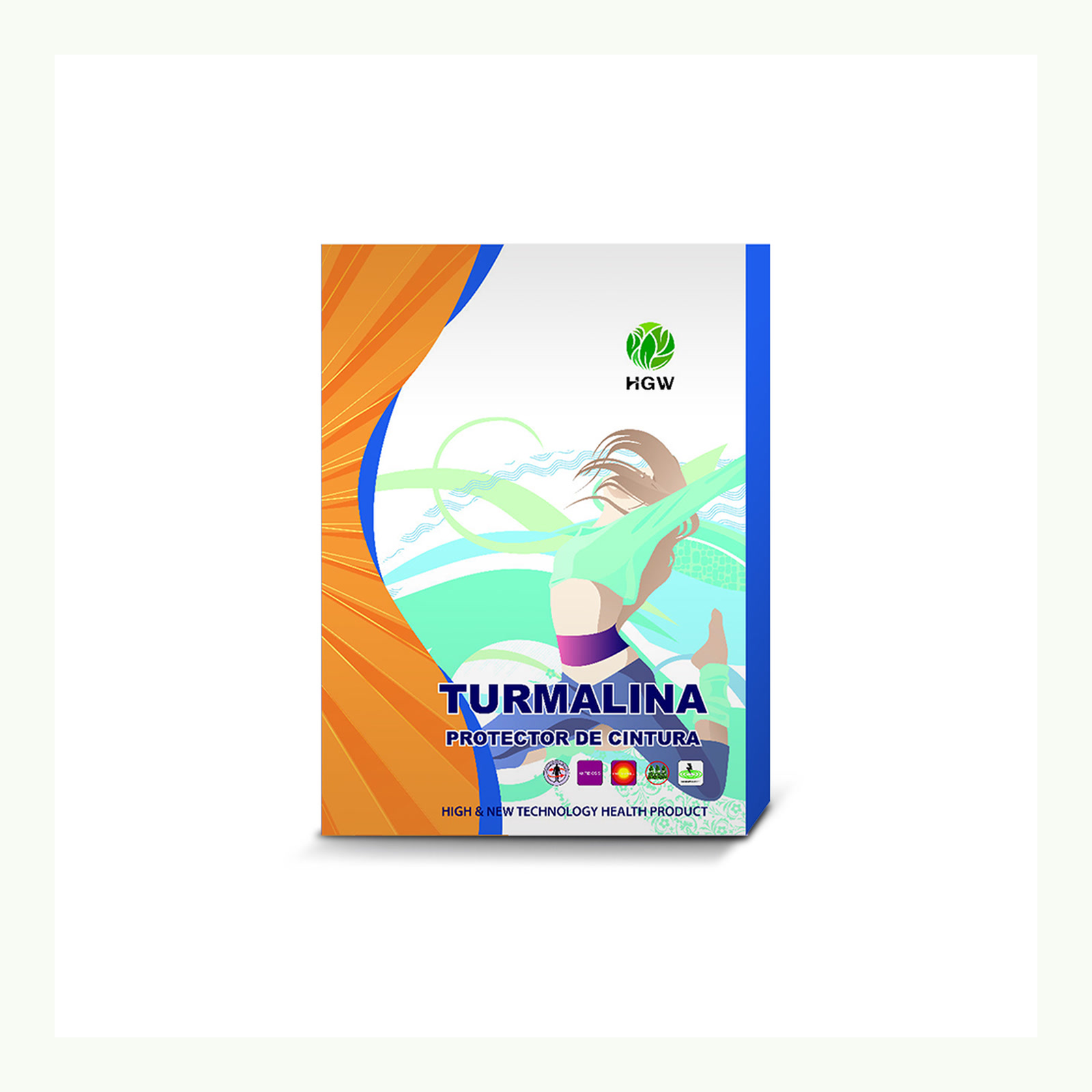 Protector de Cintura con Turmalina HGW